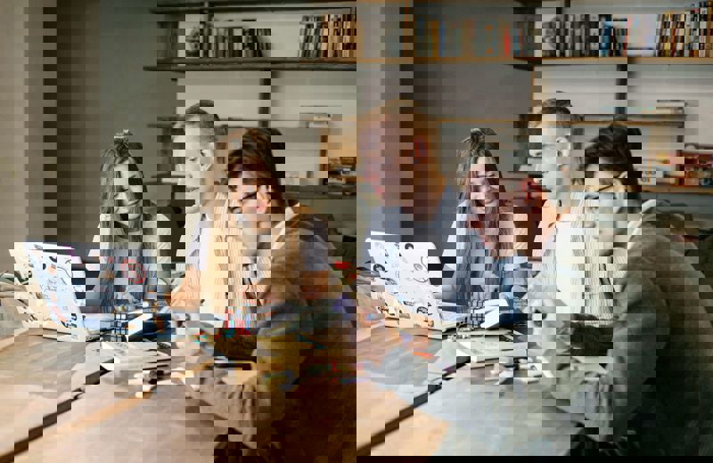 " "